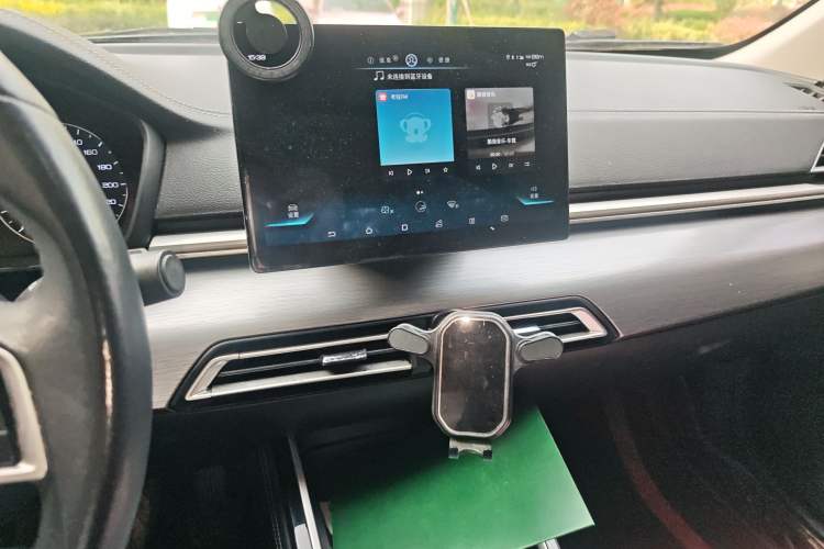 Used BYD Qin New Energy 2019 High-Range Deluxe Model Audio And AC Panel