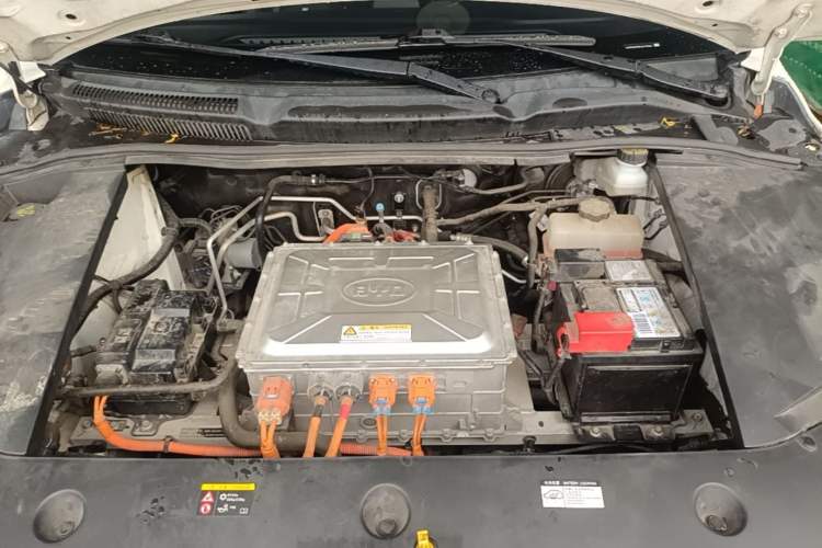 Used BYD Qin New Energy 2019 High-Range Deluxe Model Engine Bay