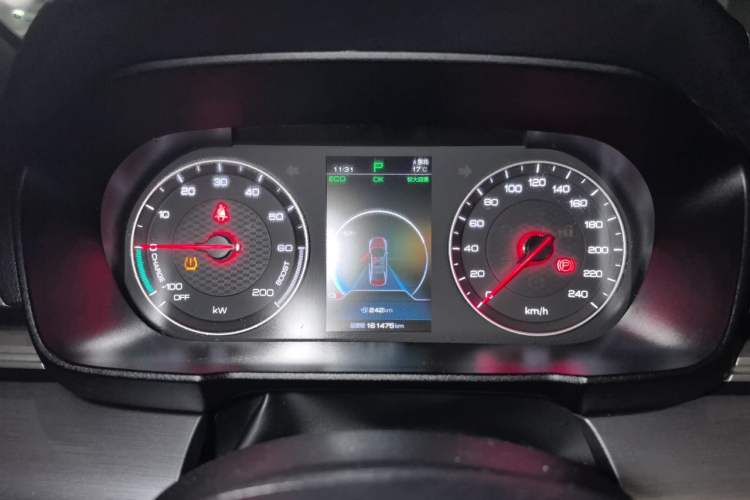 Used BYD Qin New Energy 2019 High-Range Luxury Model Instrument Cluster