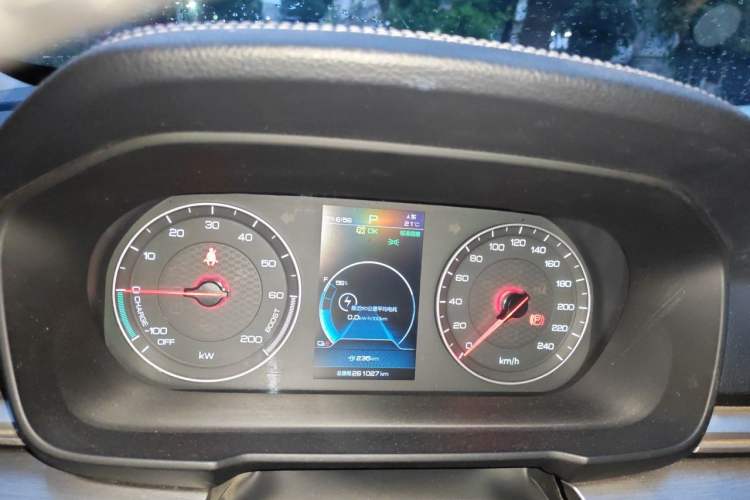 Used BYD Qin New Energy 2019 High-Range Deluxe Model Instrument Cluster