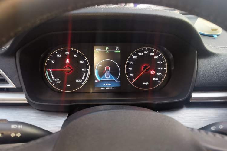 Used BYD Qin New Energy 2019 High-Range Deluxe Model Instrument Cluster