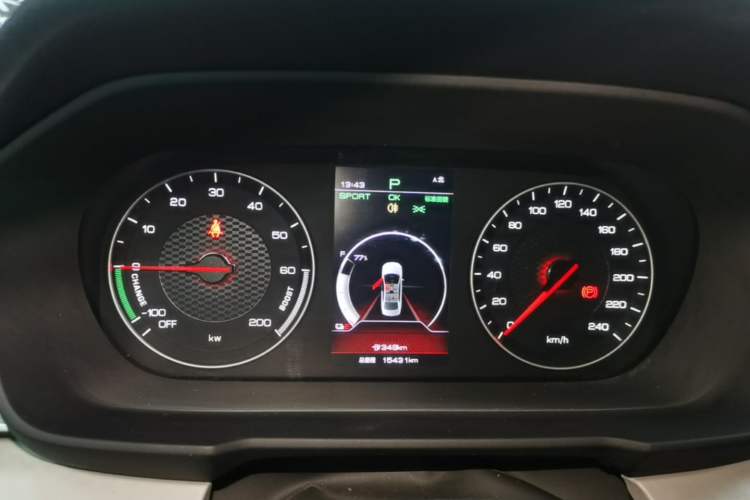 Used BYD Qin New Energy 2019 Standard Edition for Travel Instrument Cluster