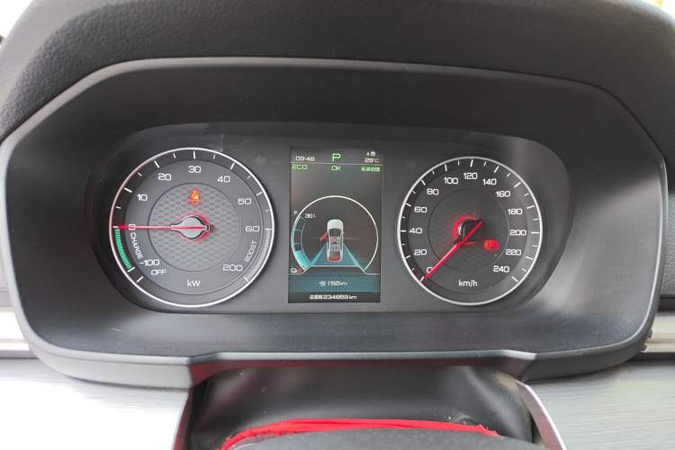 Used BYD Qin New Energy 2019 High-Range Luxury Model Instrument Cluster
