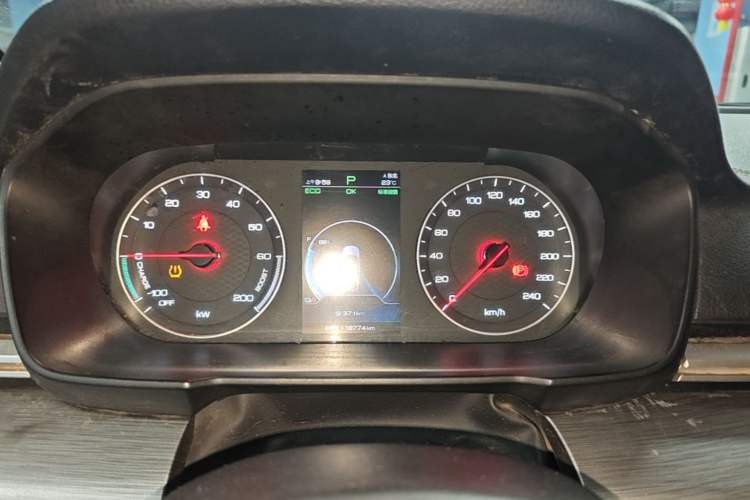 Used BYD Qin New Energy 2019 High-Range Luxury Model Instrument Cluster
