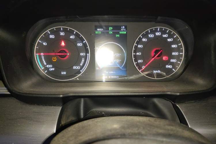Used BYD Qin New Energy 2019 High-Range Deluxe Model Instrument Cluster