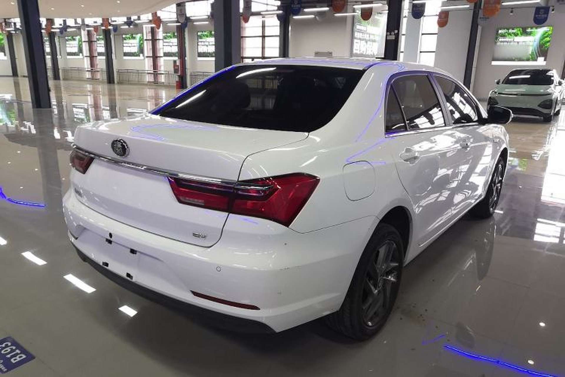 Used BYD Qin New Energy 2019 High-Range Luxury Model Rear Right 45 Deg