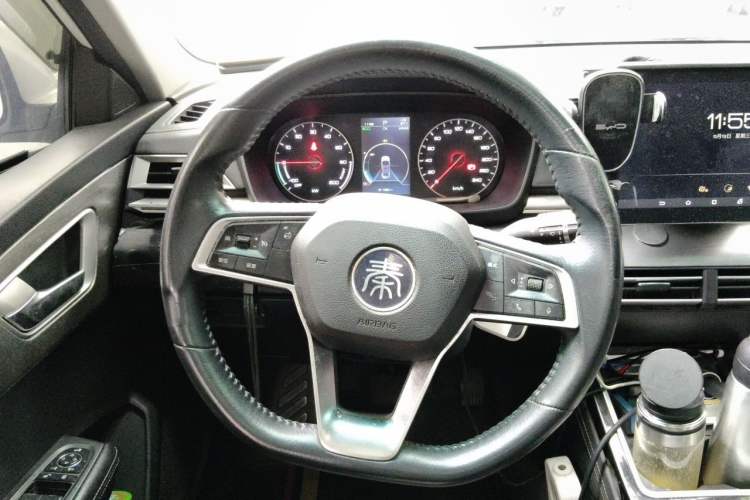 Used BYD Qin New Energy 2019 High-Range Deluxe Model Steering Wheel