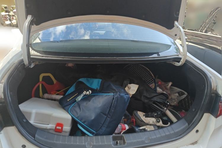 Used BYD Qin New Energy 2019 High-Range Deluxe Model Trunk