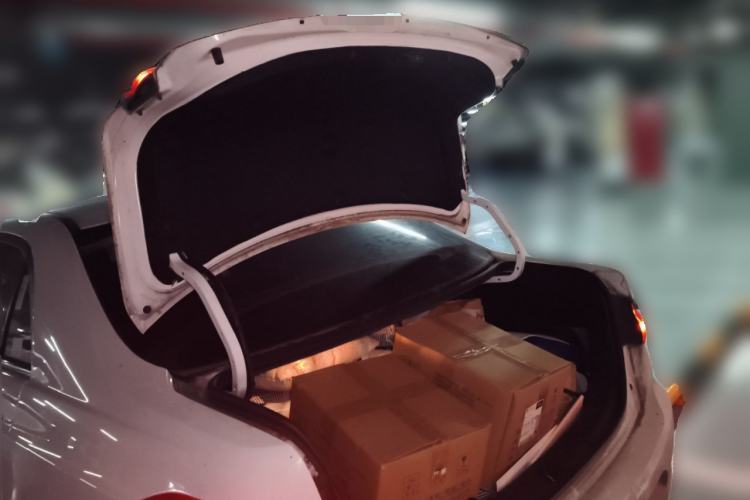 Used BYD Qin New Energy 2019 High-Range Luxury Model Trunk