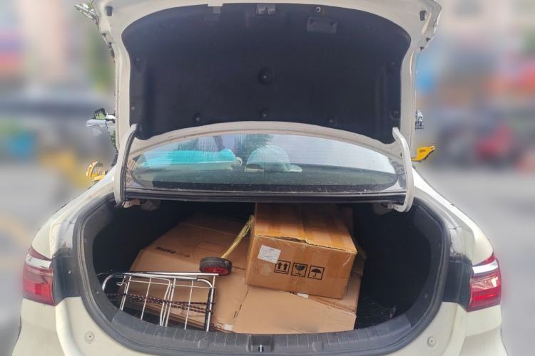 Used BYD Qin New Energy 2019 Travel Edition Trunk