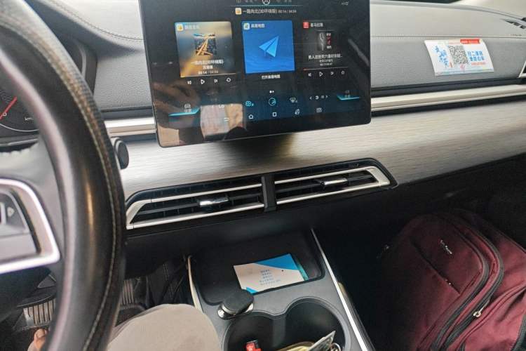 Used BYD Qin New Energy 2021 Travel Edition Audio And AC Panel