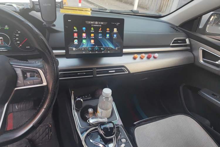 Used BYD Qin New Energy 2021 Travel Edition Audio And AC Panel