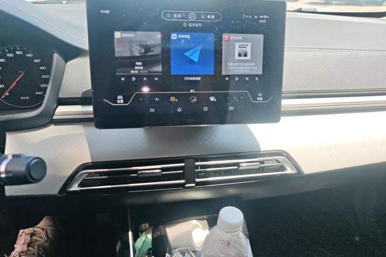 Used BYD Qin New Energy 2021 Travel Edition Audio And AC Panel