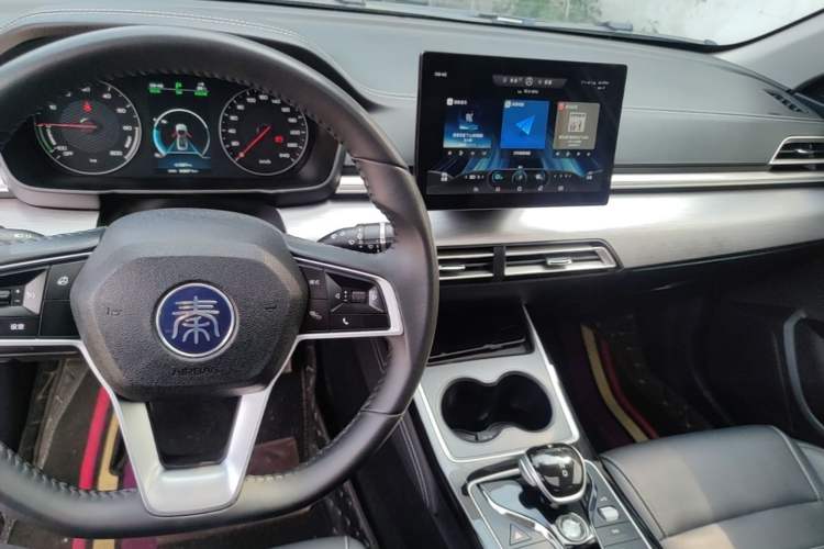 Used BYD Qin New Energy 2021 Travel Edition Audio And AC Panel