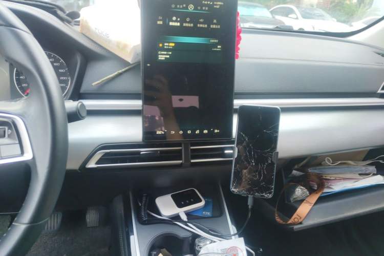 Used BYD Qin New Energy 2021 Travel Edition Audio And AC Panel