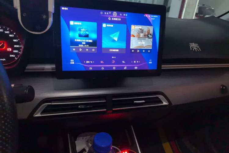 Used BYD Qin New Energy 2021 Travel Edition Audio And AC Panel