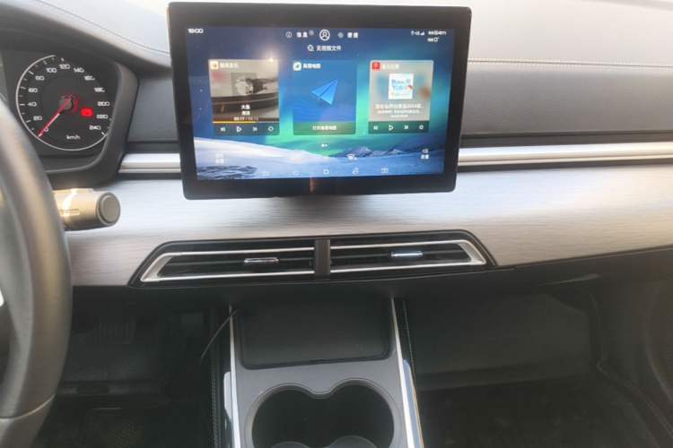 Used BYD Qin New Energy 2021 Travel Edition Audio And AC Panel