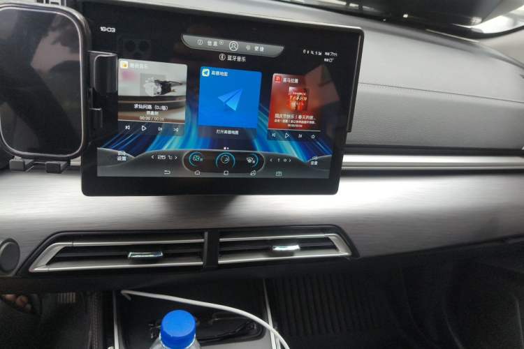 Used BYD Qin New Energy 2021 Travel Edition Audio And AC Panel