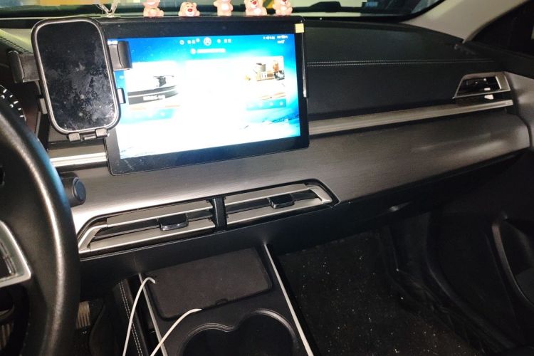 Used BYD Qin New Energy 2021 Travel Edition Audio And AC Panel