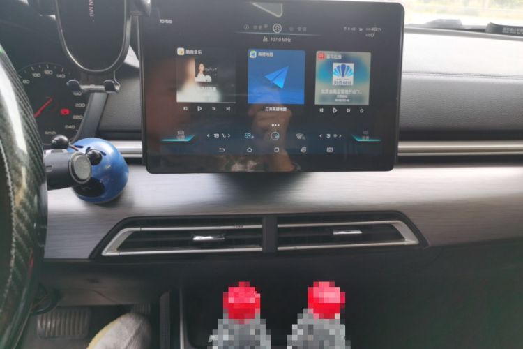 Used BYD Qin New Energy 2021 Travel Edition Audio And AC Panel