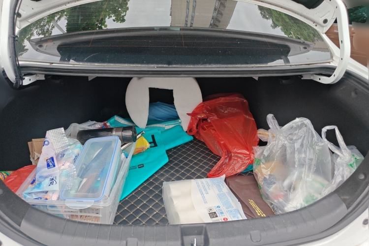 Used BYD Qin New Energy 2021 Travel Edition Trunk