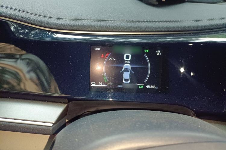 Used BYD Qin PLUS 2021 EV 600KM Flagship Model Instrument Cluster
