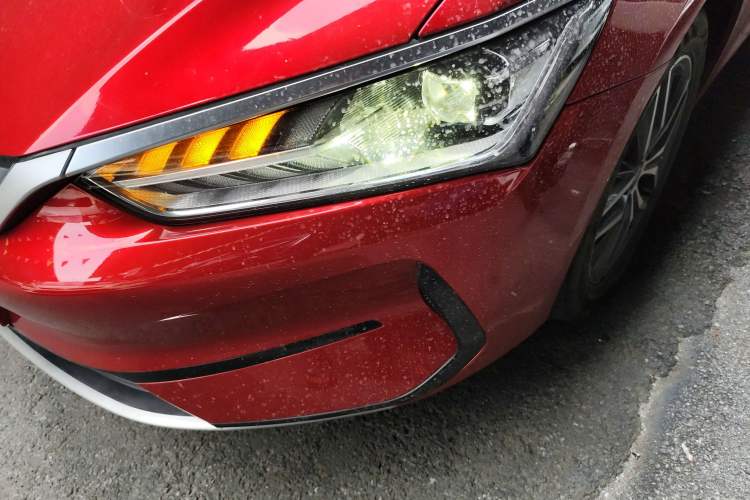 Used BYD Qin PLUS 2021 EV 500KM Luxury Model Left Front Headlight