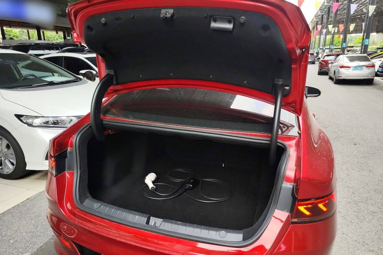 Used BYD Qin PLUS 2021 EV 500KM Luxury Model Trunk