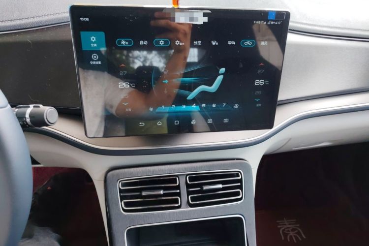 Used BYD Qin PLUS 2021 DM-i 120KM Flagship Model Audio And AC Panel
