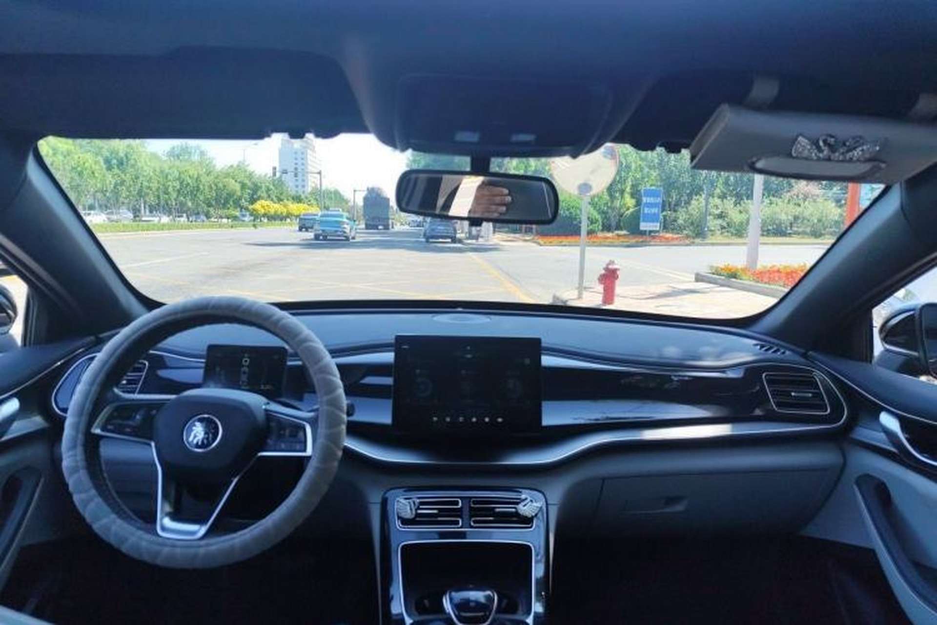 Used BYD Qin PLUS 2021 DM-i 55KM Flagship Model Center Console