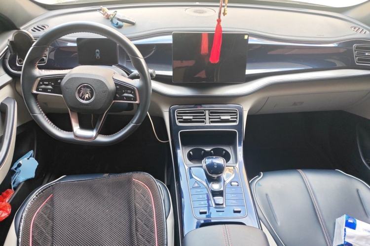 Used BYD Qin PLUS 2021 DM-i 55KM Flagship Model Center Console
