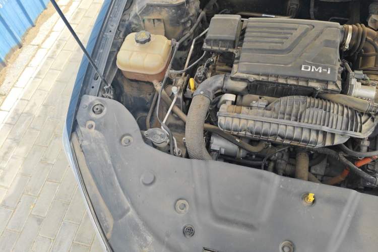 Used BYD Qin PLUS 2021 DM-i 55KM Prestige Model Engine Bay Right