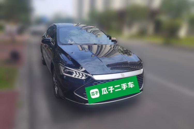Used BYD Qin PLUS 2021 DM-i 120KM Flagship Model Front Right 45 Deg