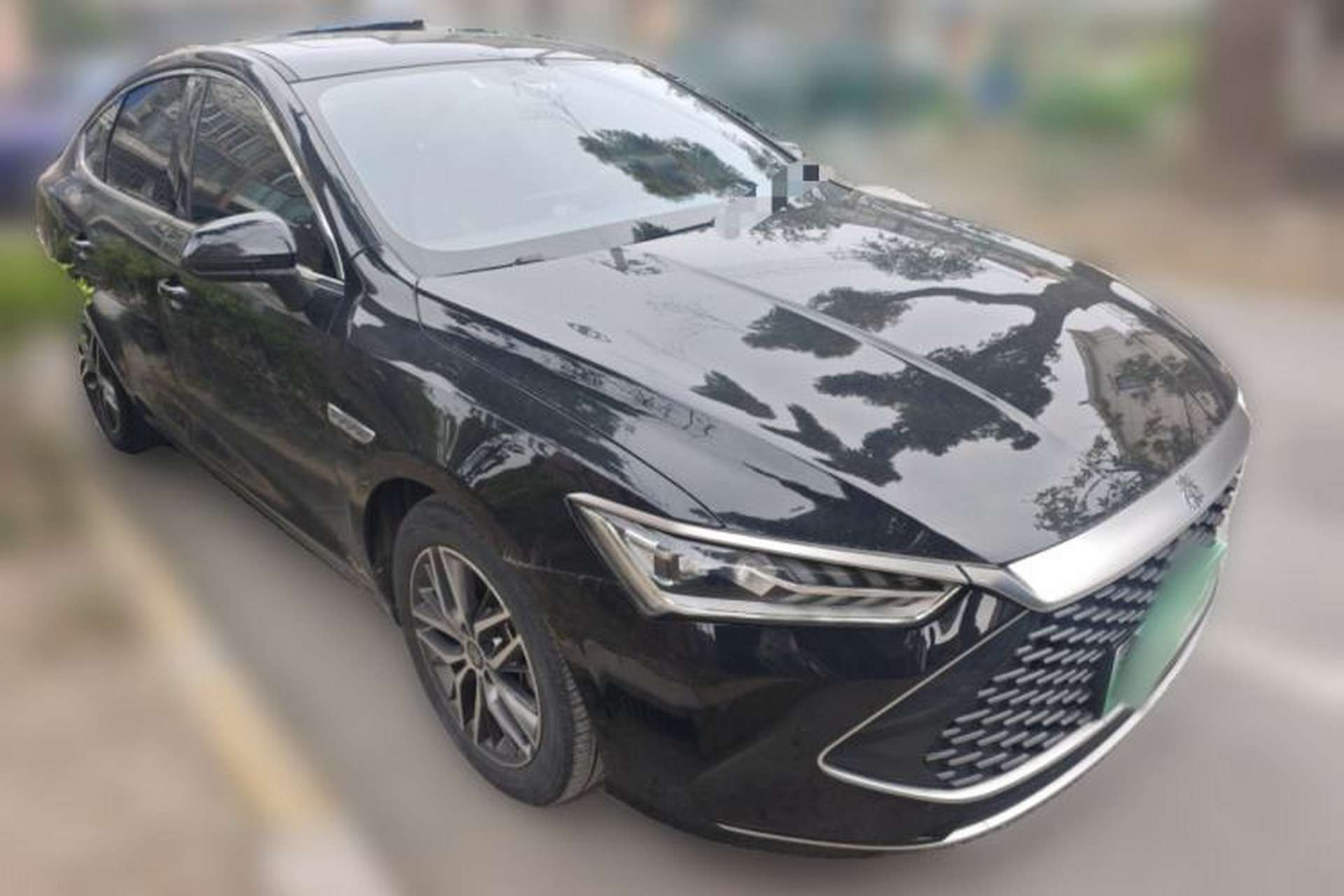 Used BYD Qin PLUS 2021 DM-i 55KM Flagship Model Front Right 45 Deg