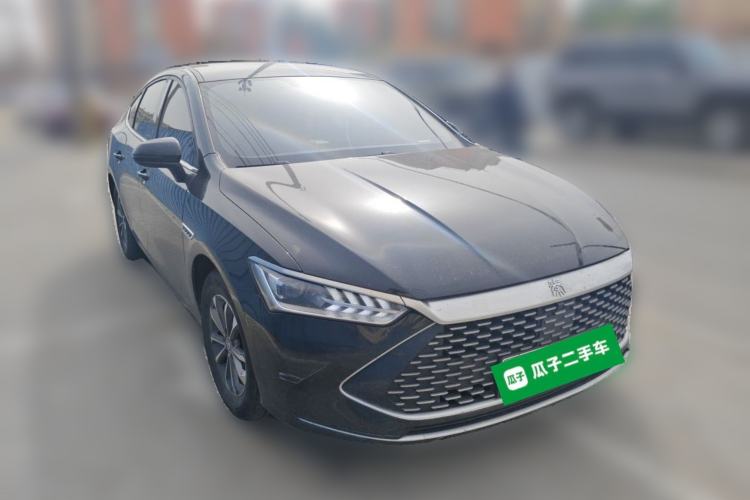 Used BYD Qin PLUS 2021 DM-i 55KM Prestige Model Front Right 45 Deg