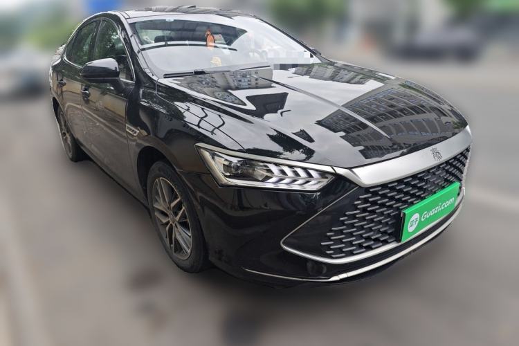 Used BYD Qin PLUS 2021 DM-i 120KM Prestige Model Front Right 45 Deg