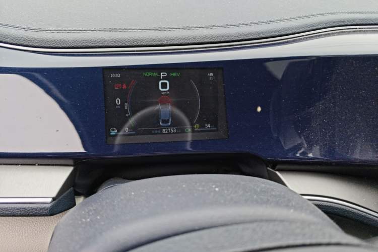 Used BYD Qin PLUS 2021 DM-i 55KM Flagship Model Instrument Cluster