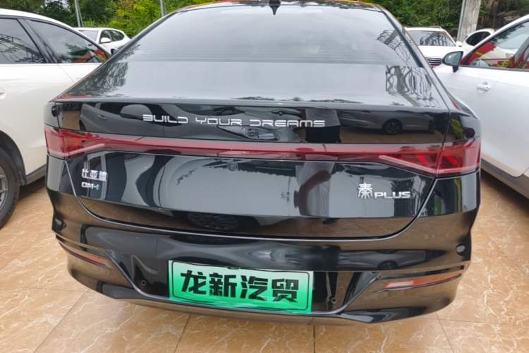 Used BYD Qin PLUS 2021 DM-i 55KM Flagship Model Rear