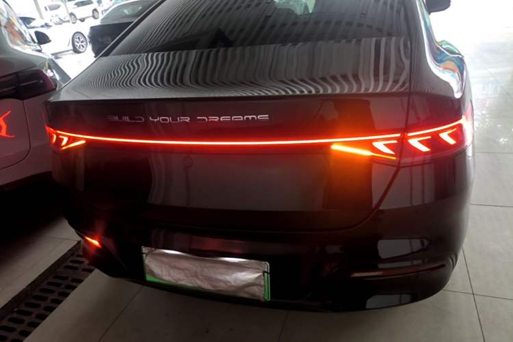 Used BYD Qin PLUS 2021 DM-i 55KM Flagship Model Rear
