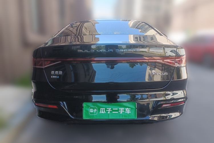 Used BYD Qin PLUS 2021 DM-i 55KM Flagship Model Rear