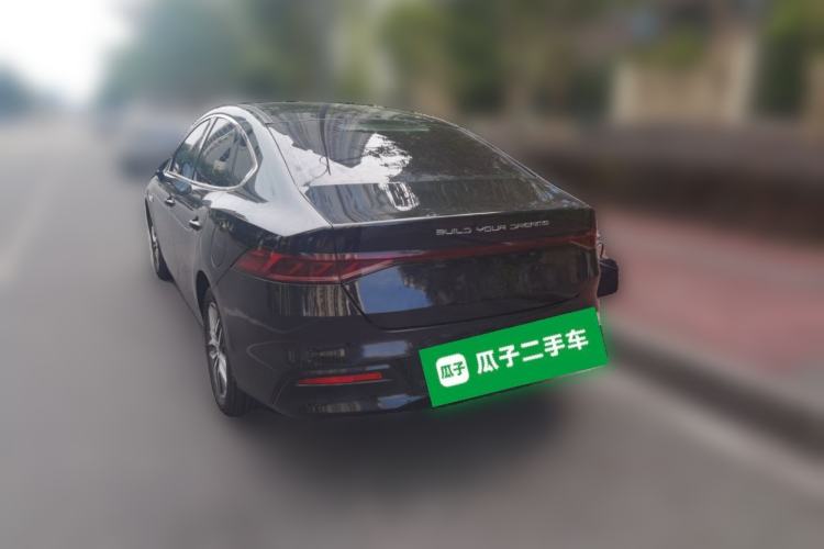 Used BYD Qin PLUS 2021 DM-i 120KM Flagship Model Rear Left 45 Deg