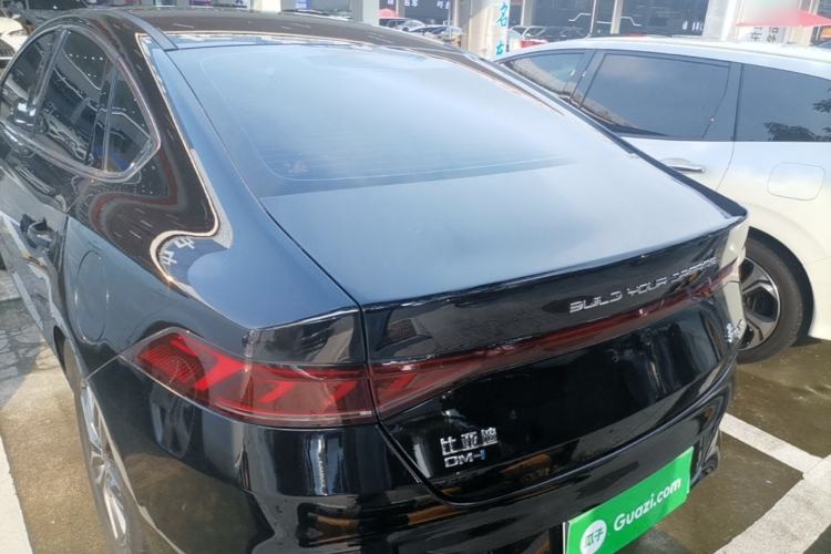 Used BYD Qin PLUS 2021 DM-i 55KM Flagship Model Rear Left 45 Deg