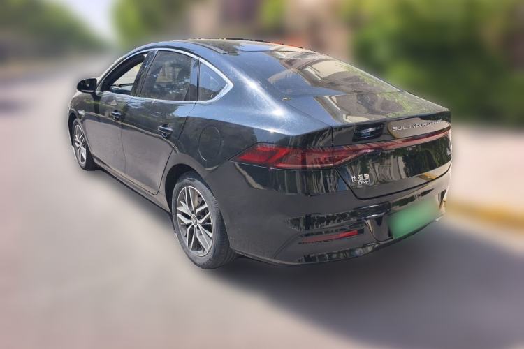 Used BYD Qin PLUS 2021 DM-i 55KM Flagship Model Rear Left 45 Deg