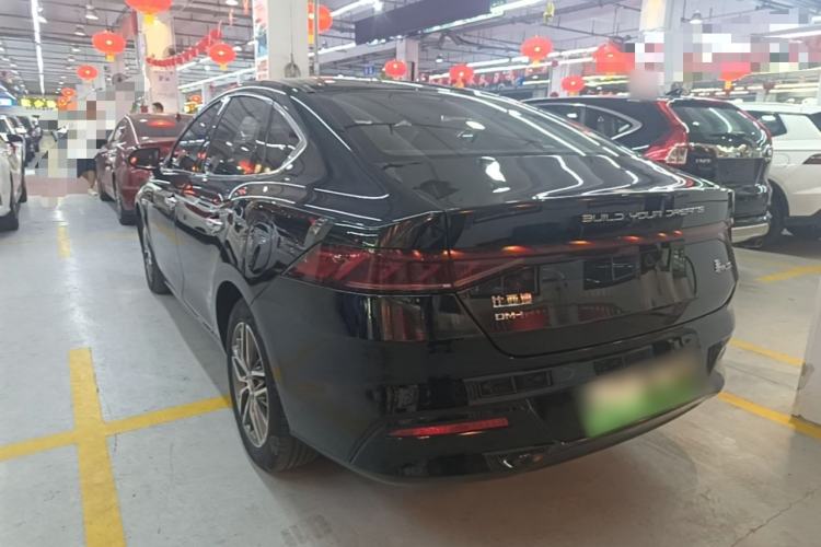 Used BYD Qin PLUS 2021 DM-i 55KM Flagship Model Rear Left 45 Deg