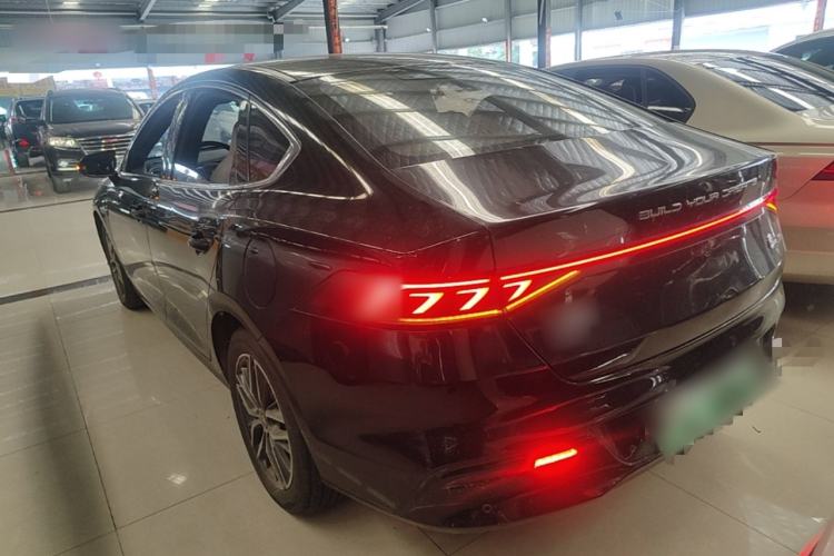 Used BYD Qin PLUS 2021 DM-i 55KM Flagship Model Rear Left 45 Deg