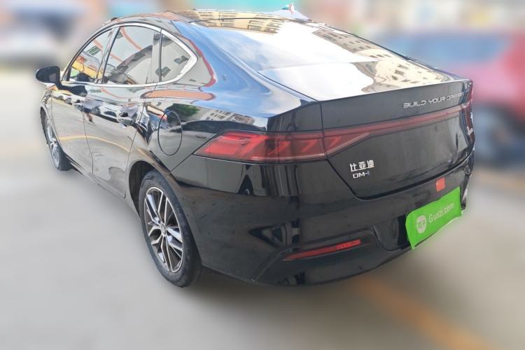 Used BYD Qin PLUS 2021 DM-i 55KM Flagship Model Rear Left 45 Deg