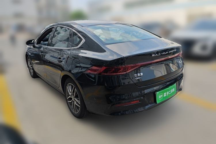 Used BYD Qin PLUS 2021 DM-i 55KM Flagship Model Rear Left 45 Deg