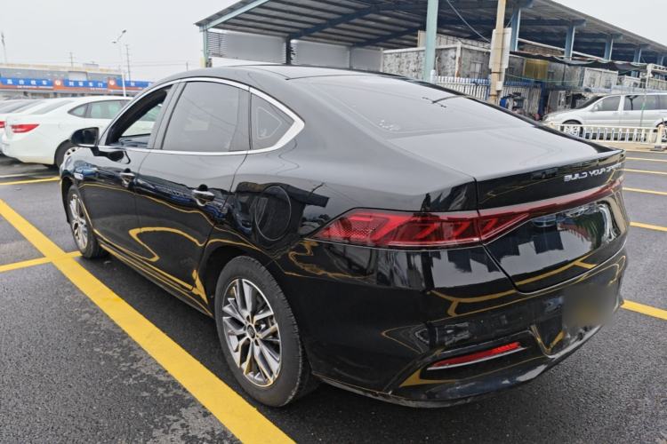 Used BYD Qin PLUS 2021 DM-i 55KM Flagship Model Rear Left 45 Deg