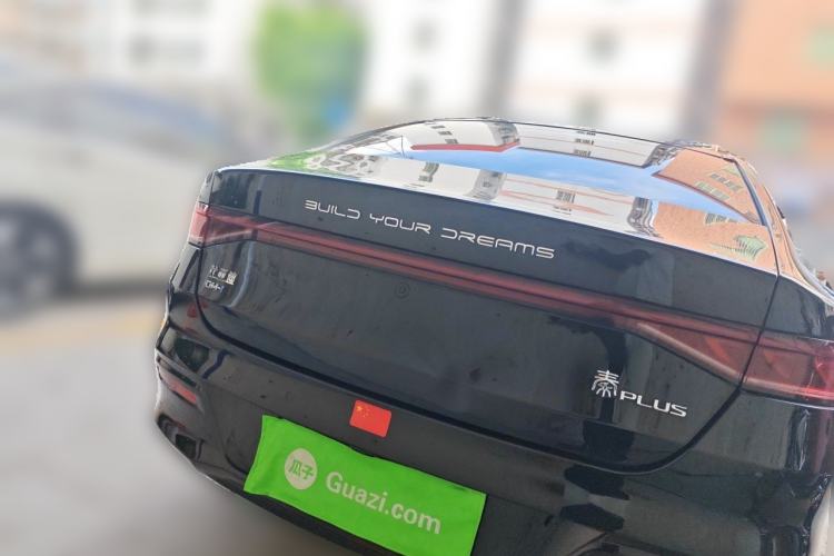 Used BYD Qin PLUS 2021 DM-i 55KM Flagship Model Rear