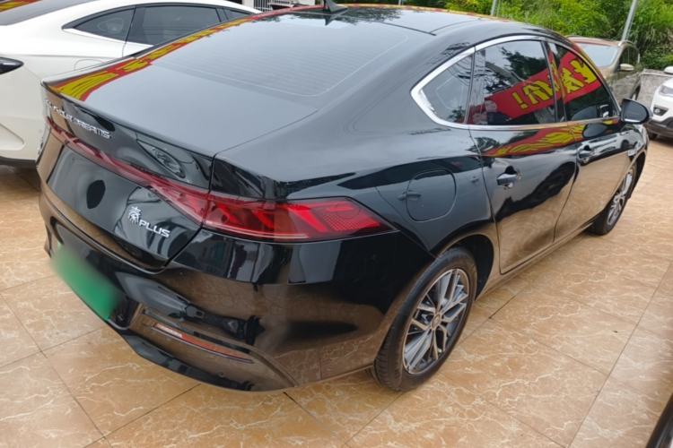 Used BYD Qin PLUS 2021 DM-i 55KM Flagship Model Rear Right 45 Deg